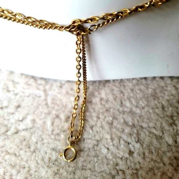 Fashion Gold Color Necklace 108" - Picture 7 of 8
